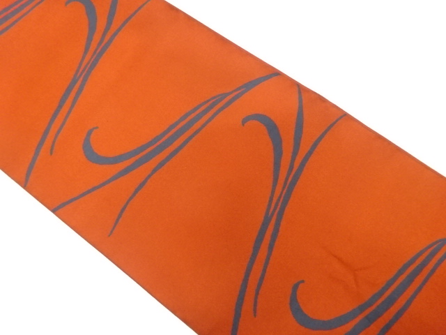 流水模様織り出し　全通袋帯